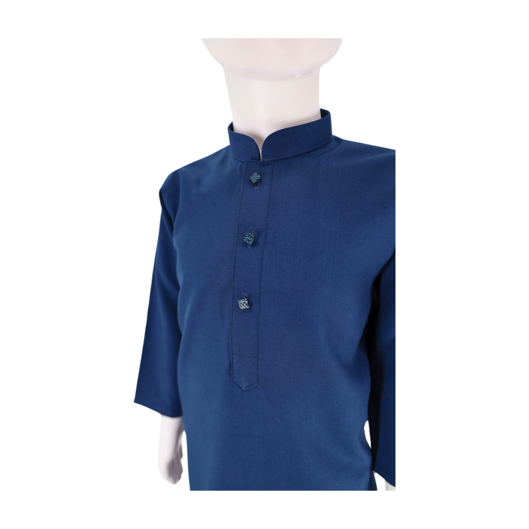 Classic Navy Kurta Kids