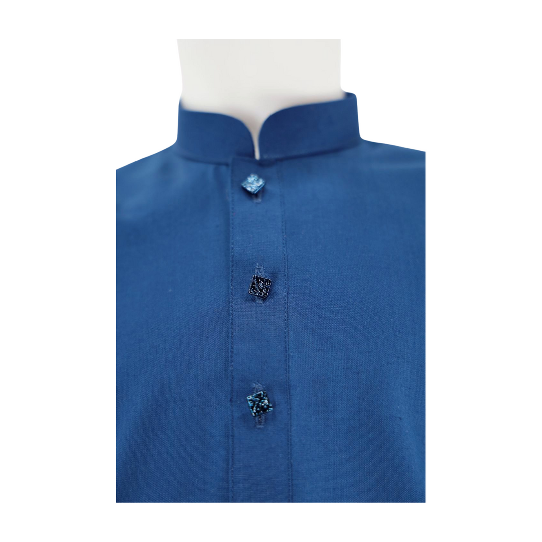 Classic Navy Kurta Kids