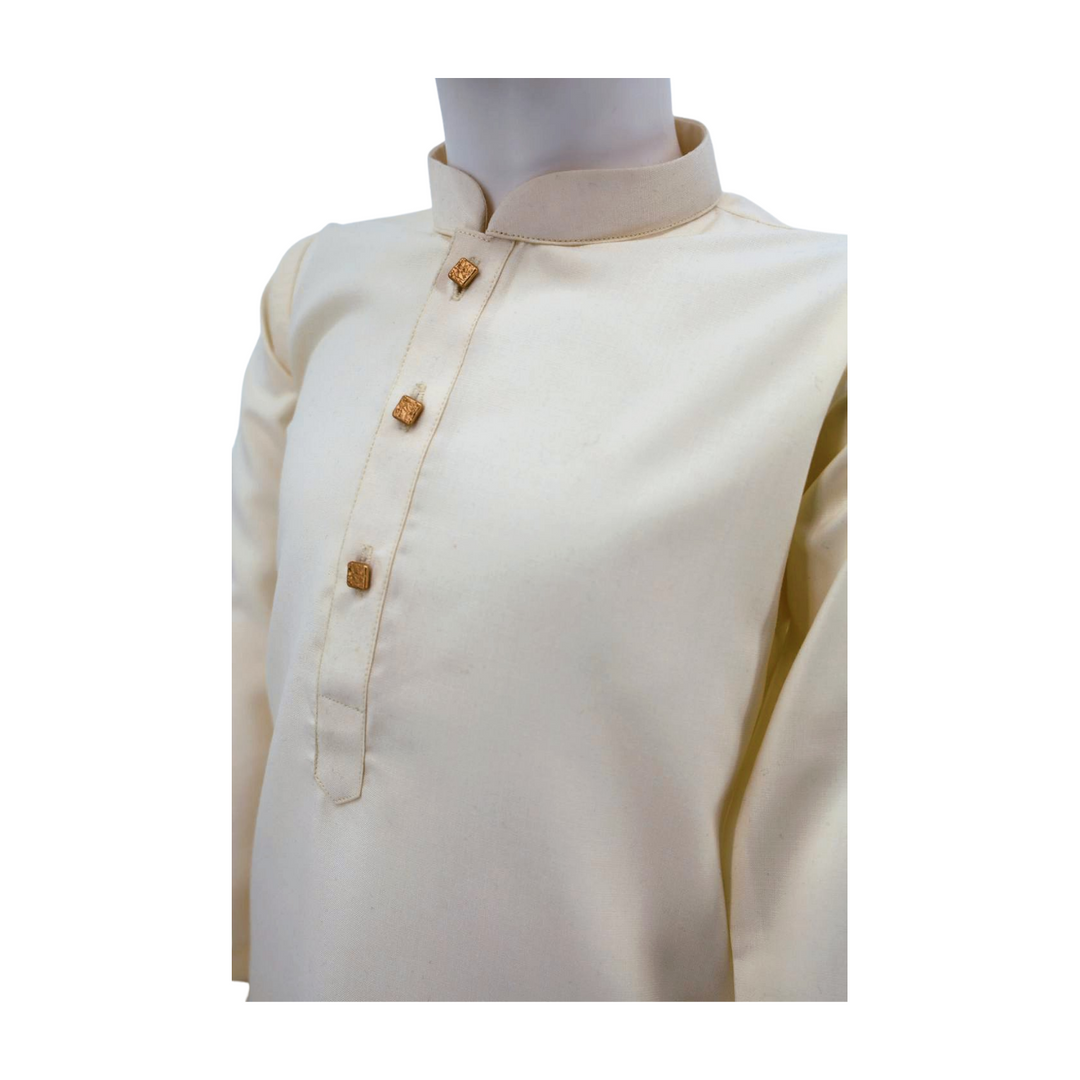 Classic Cream Kurta Kids