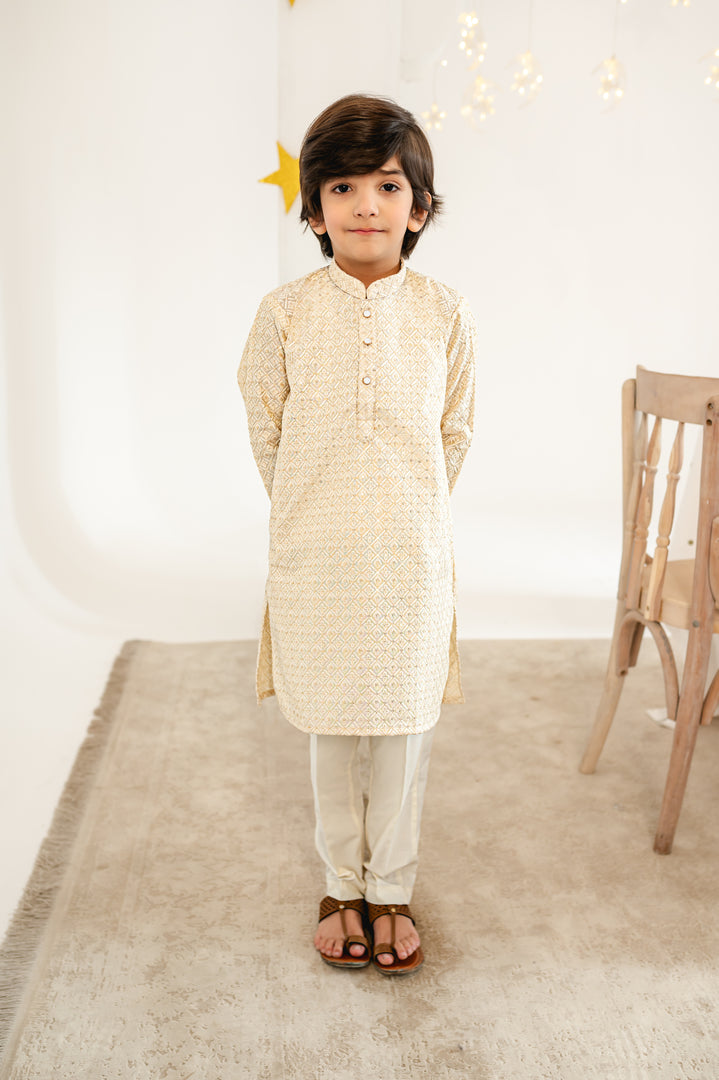 Ivory Mesori Kurta Kids