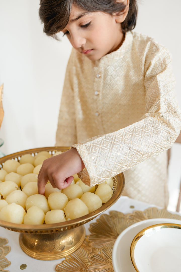 Ivory Mesori Kurta Kids