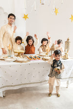 Load image into Gallery viewer, Black and Gold Koti Set Kids
