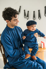 Load image into Gallery viewer, Classic Navy Kurta Kids
