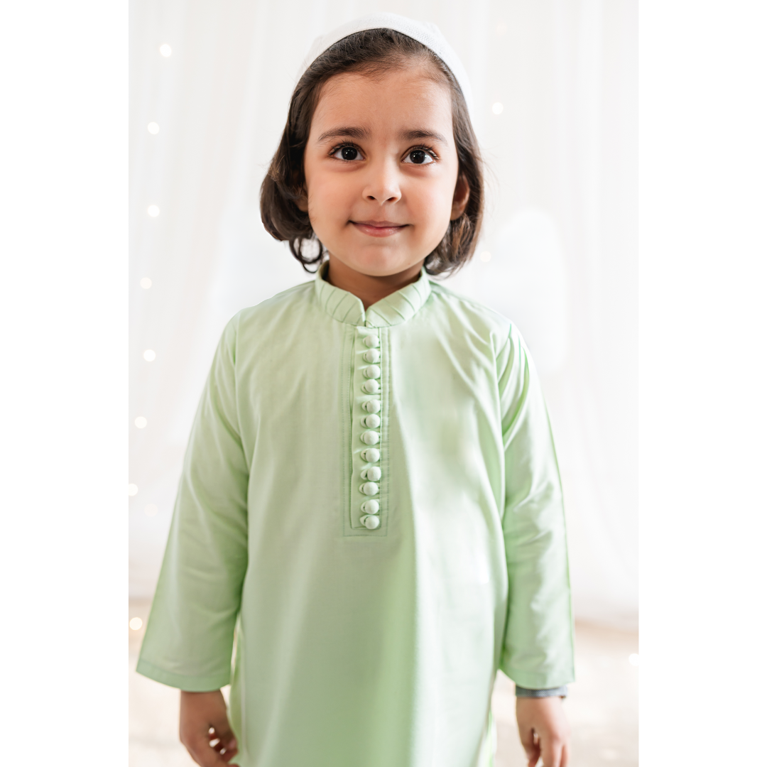 Mint Kurta Kids