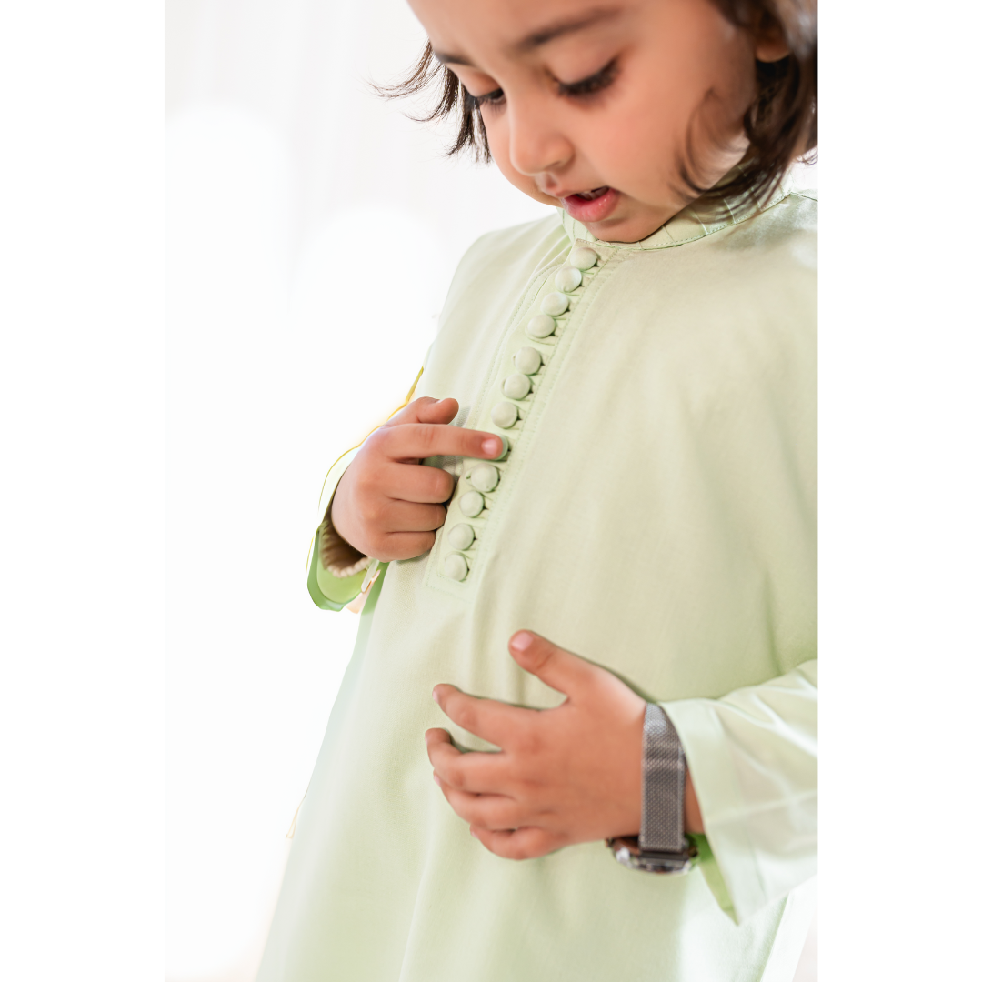 Mint Kurta Kids