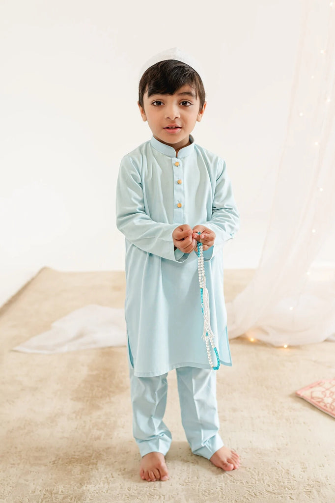 Asemaan - Sky Blue Kurta