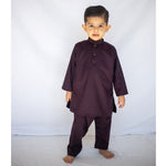 Load image into Gallery viewer, Classic Plum Kurta Kids
